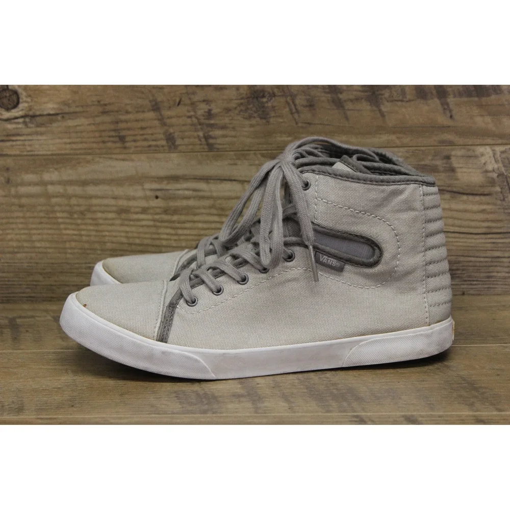 Vans Hadley Hi Top‎ Canvas Sneakers Women's Size 9 Lace Up Casual Street Style